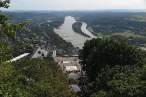 View over the Rhine valley